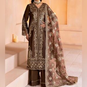 Pakistani Luxury Embroidered Dress